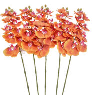 GNW Orange Artificial Orchids GYX-33 - Image 2