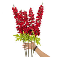 GNW Red Artificial Delphinium LRR-555 - Image 2