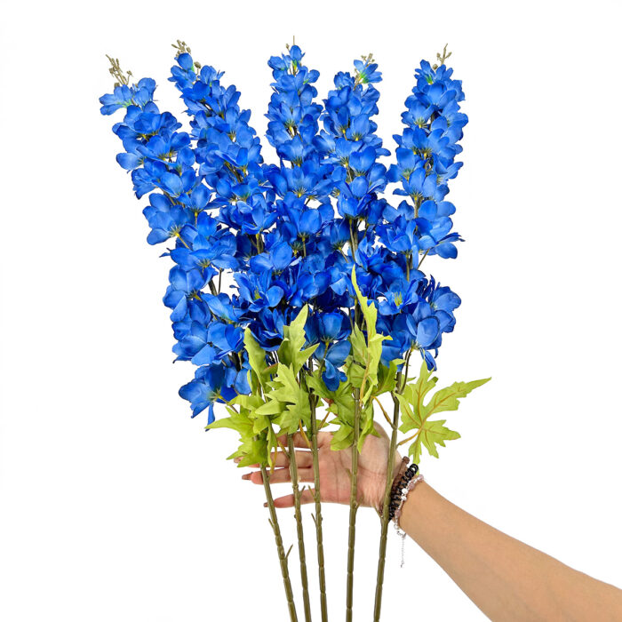 GNW Blue Artificial Delphinium LRR-553 - Image 2