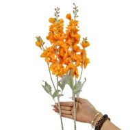 GNW Orange Artificial Delphinium LR-662 - Image 2