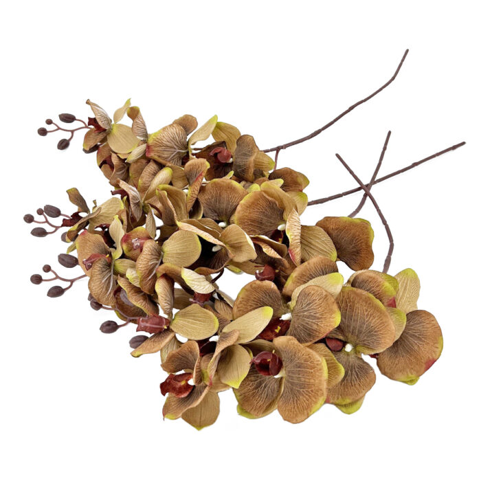 GNW Brown Artificial Orchids HXG-09 - Image 2