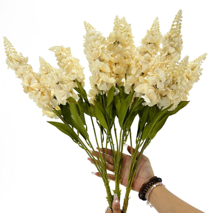 GNW Beige Artificial Delphinium YH-02 - Image 2