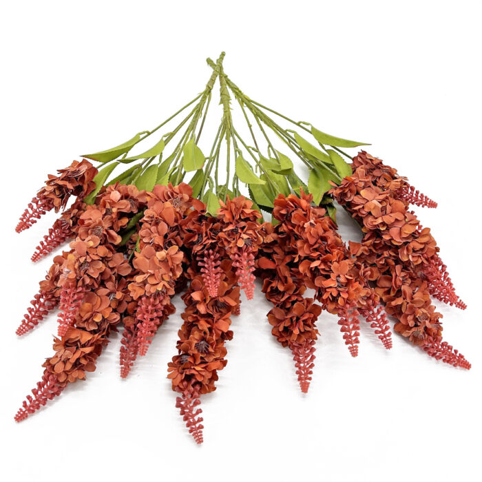 GNW Brown Artificial Delphinium YH-08 - Image 2