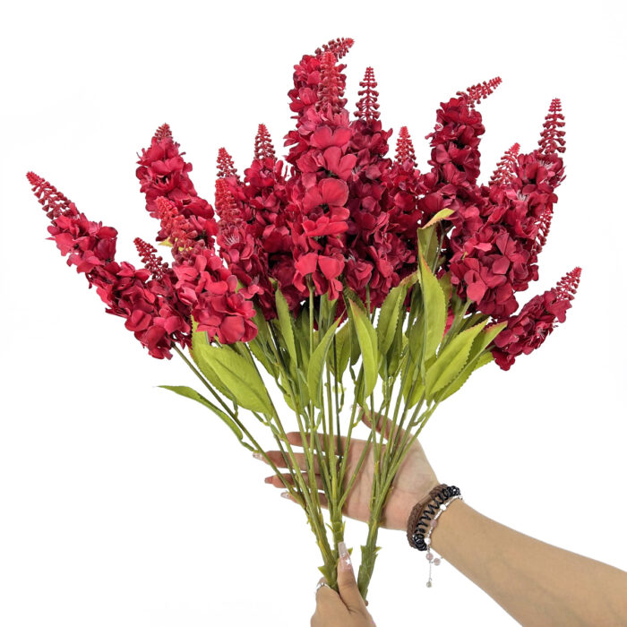 GNW Red Artificial Delphinium YH-07 - Image 2