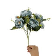 GNW Blue Artificial Peony LRX-35