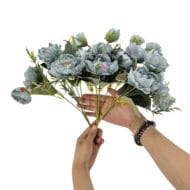 GNW Blue Artificial Peony LRX-35 - Image 2