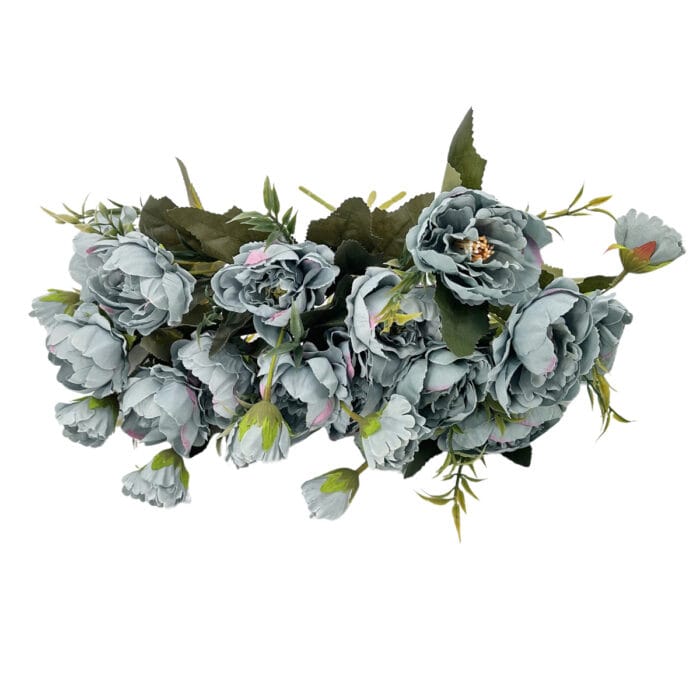 GNW Blue Artificial Peony LRX-35 - Image 3
