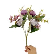 GNW Purple Artificial Peony LRX-39