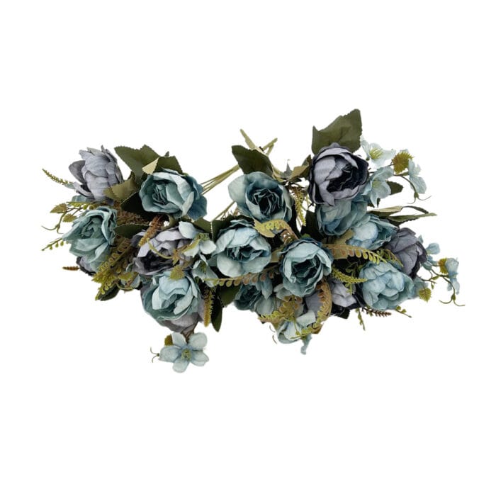 GNW Blue Artificial Peony LRX-40 - Image 3