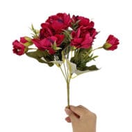 GNW Red Artificial Peony TN-08