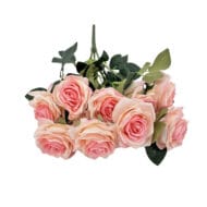 GNW Pink Artificial Spray Roses RX-11 - Image 2