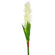GNW White Artificial Tropical Bromeliaceae Flower HC-01