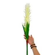 GNW White Artificial Tropical Bromeliaceae Flower HC-01 - Image 2