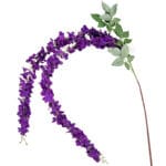 GNW Purple Artificial Wisteria Flowers HYR-26