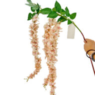 GNW Pink Artificial Wisteria Flowers HYR-27 - Image 2