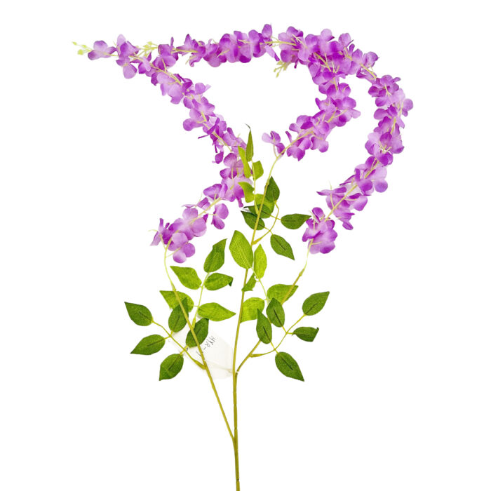 GNW Purple Artificial Wisteria Flowers HYR-17 - Image 2