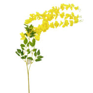 GNW Yellow Artificial Wisteria Flowers HYR-19 - Image 2