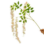 GNW Pink Artificial Wisteria Flowers HYR-13