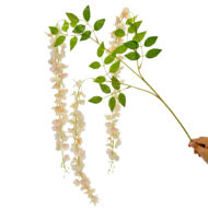 GNW Pink Artificial Wisteria Flowers HYR-13