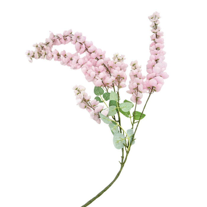 GNW Pink Artificial Wisteria Flowers JX-08 - Image 2