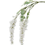 GNW White Artificial Wisteria Flowers JX-06