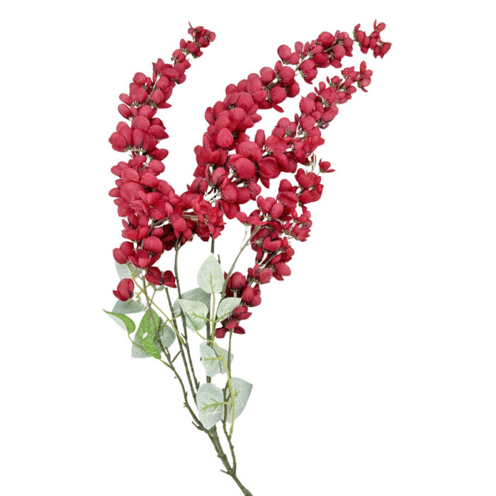 GNW Red Artificial Wisteria Flowers JX-14 - Image 2