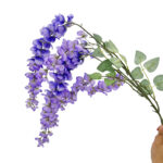 GNW Purple Artificial Wisteria Flowers JX-13