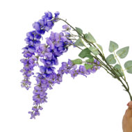 GNW Purple Artificial Wisteria Flowers JX-13