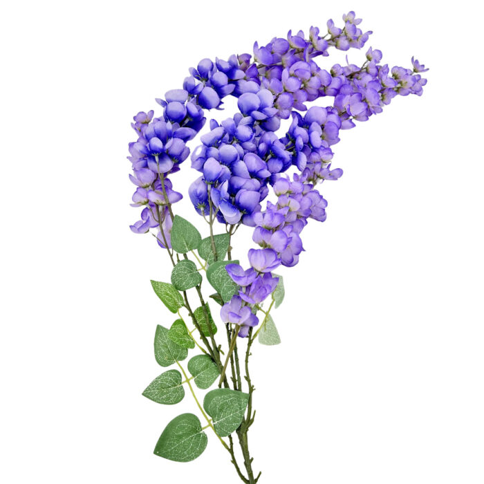 GNW Purple Artificial Wisteria Flowers JX-13 - Image 2