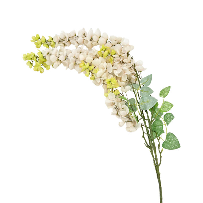 GNW Ivory Artificial Wisteria Flowers JX-07 - Image 2