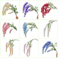 GNW Purple Artificial Wisteria Flowers JX-13 - Image 3