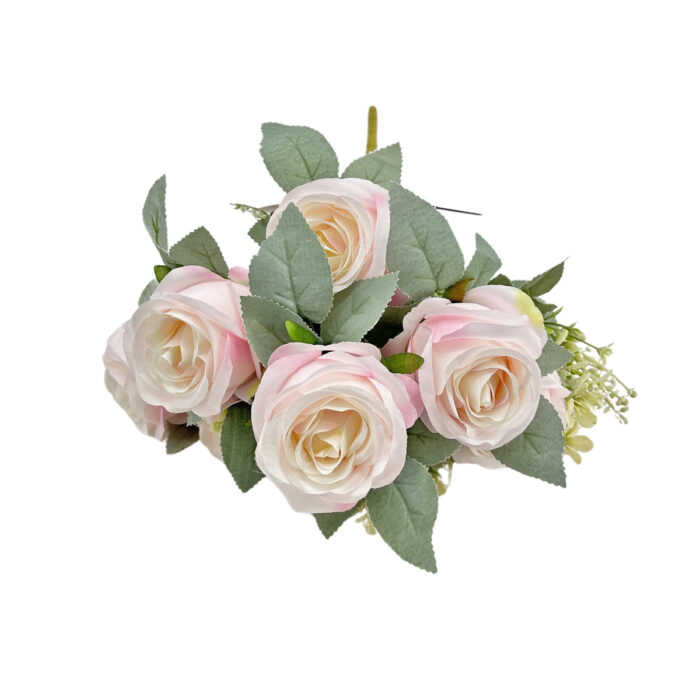 GNW Pink Artificial Spray Roses JAD-02 - Image 2