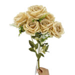 GNW Khaki Artificial Spray Roses GF-10