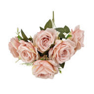 GNW Pink Artificial Spray Roses GF-09 - Image 2
