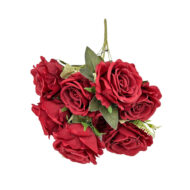 GNW Wine Artificial Spray Roses GF-16 - Image 2