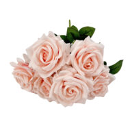GNW Pink Artificial Spray Roses YY-13 - Image 2