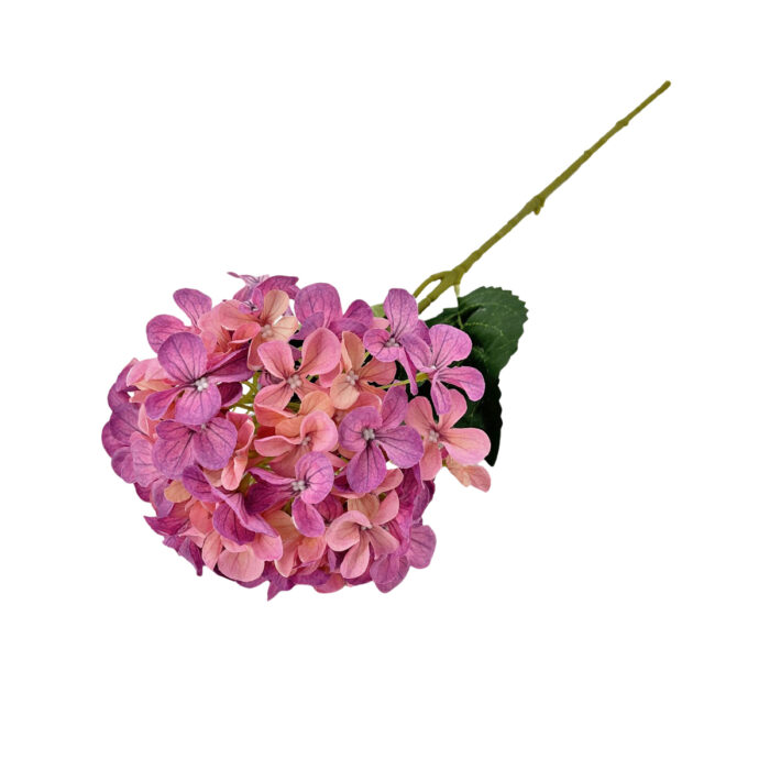 GNW Purple Artificial Hydrangea Silk WXX-10 - Image 2