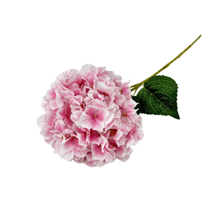 GNW Pink Artificial Hydrangea Silk WXX-02 - Image 2