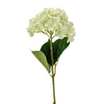 GNW White Green Artificial Hydrangea Silk WXX-08