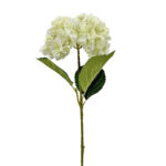 GNW White Artificial Hydrangea Silk WXX-01