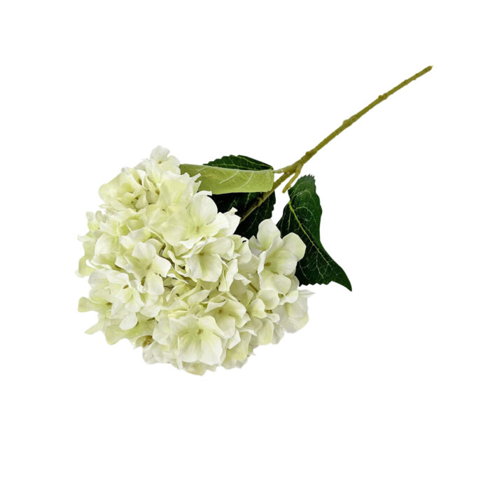GNW White Artificial Hydrangea Silk WXX-01 - Image 2