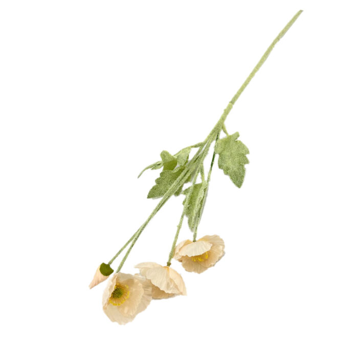 GNW Yellow Faux Poppy WX-155 - Image 2