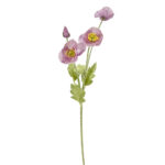 GNW Light Purple Artificial Poppy WX-160