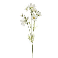 GNW White Artificial Poppy WX-161