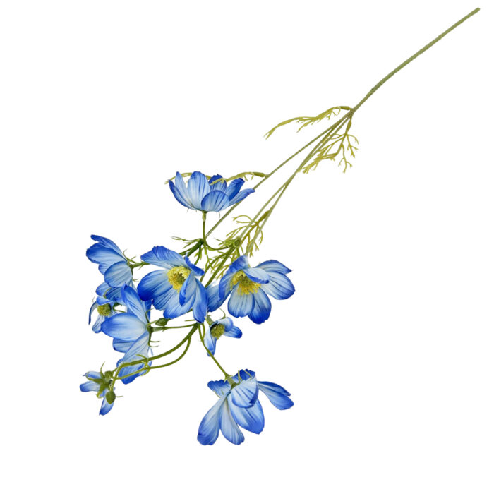 GNW Blue Artificial Poppy WX-168 - Image 2