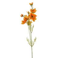 GNW Orange Artificial Poppy WX-166