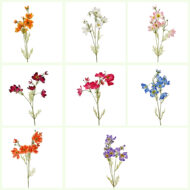 GNW White Artificial Poppy WX-161 - Image 3
