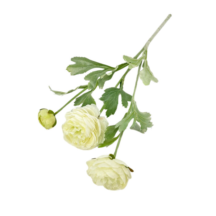 GNW White Artificial Peony HFF-14 - Image 2