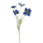 GNW Blue Artificial Faux Poppy WX-180
