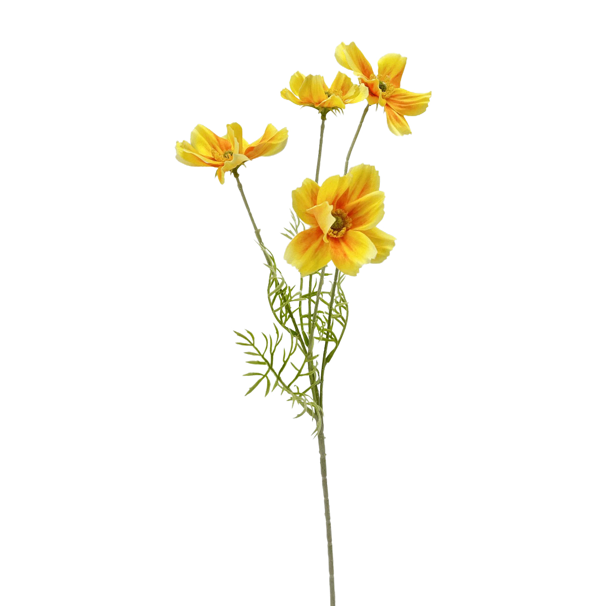 IMG_2759 GNW Yellow Artificial Faux Poppy WX-181 - Image 1